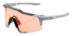 100% Speedcraft Sunglasses -Motorcycle Equipment Store 100 speedcraft sunglasses grey coral lens 2