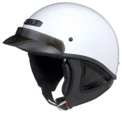 GMax GM35 Fully Dressed Helmet - Solid -Motorcycle Equipment Store Gmax Gm35 Half Helmet Fully Dressed Pearl White