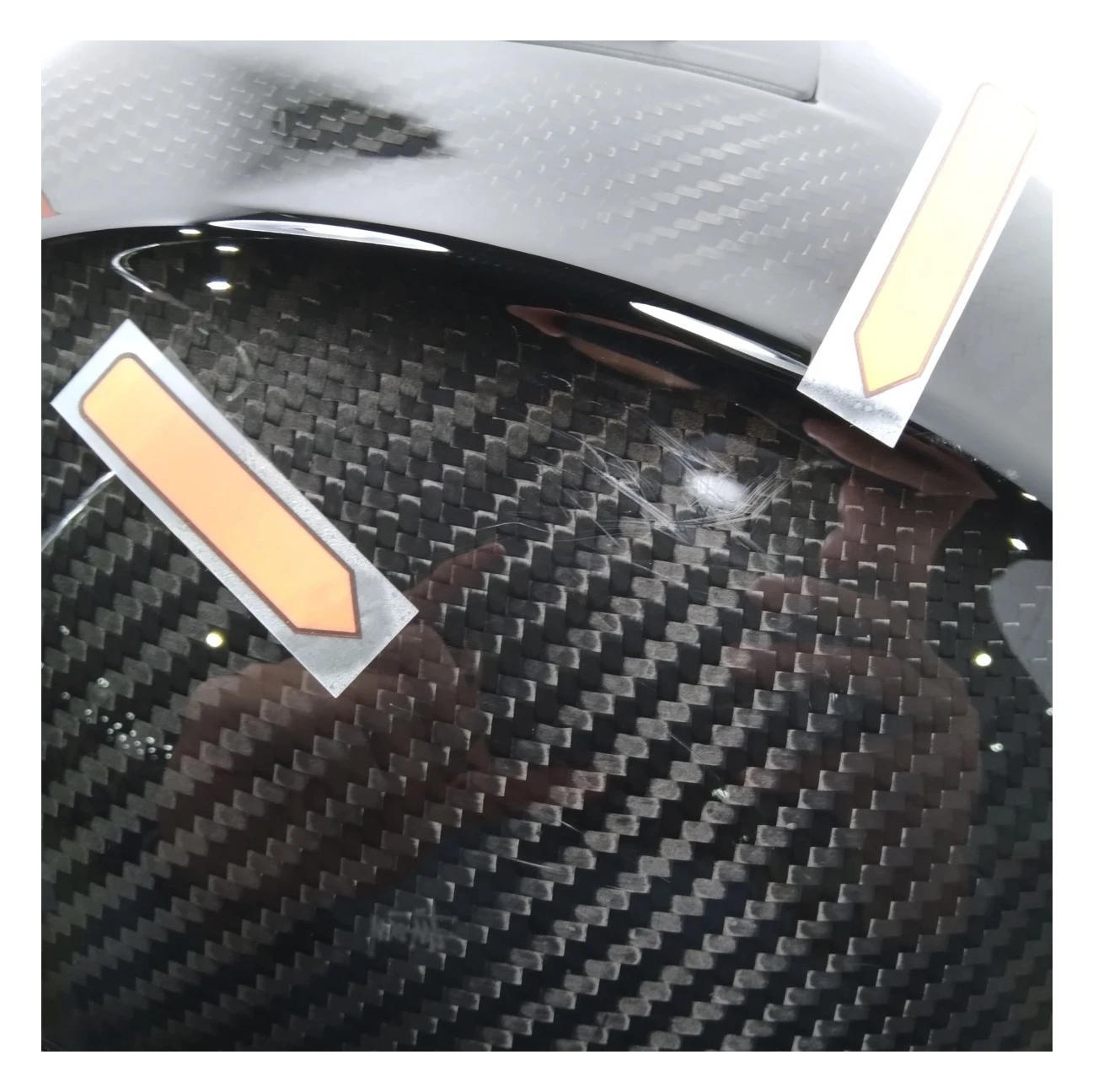 AGV Sportmodular Carbon Solid Helmet Black / 2XL [Blemished - Good] - Image 5