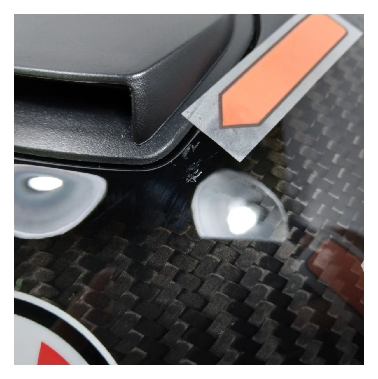 AGV Sportmodular Carbon Solid Helmet Black / 2XL [Blemished - Good] - Image 7