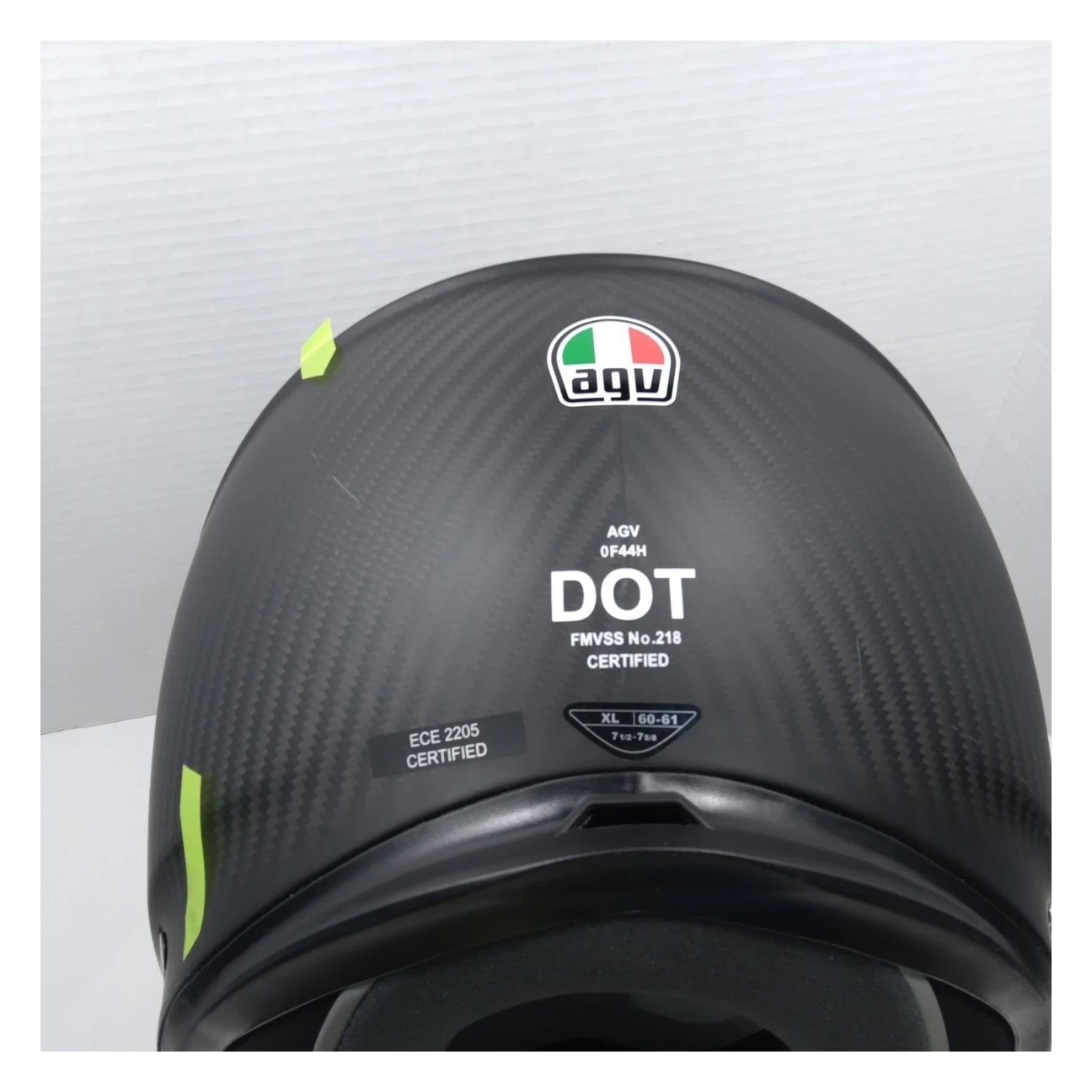 AGV Sportmodular Carbon Tricolore Helmet Matte Black / XL [Blemished - Very Good] - Image 9