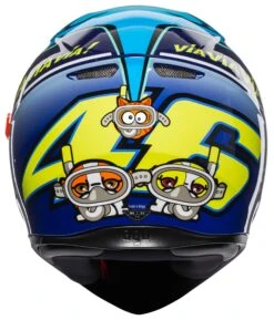 AGV K3 SV Rossi Misano 2015 Helmet -Motorcycle Equipment Store agvk3 sv rossi misano2015 helmet 4