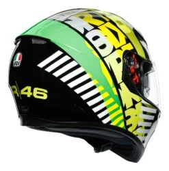 AGV K3 SV Tribe 46 Helmet -Motorcycle Equipment Store agvk3 sv tribe46 helmet black yellow white 3