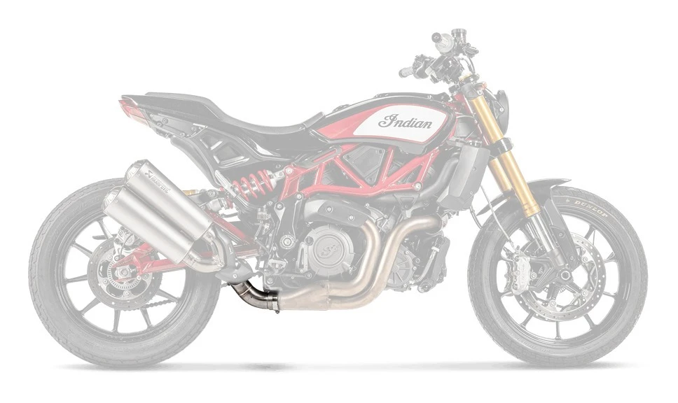 Akrapovic Linkage Pipe / Exhaust Headers Indian FTR1200 / S 2019-2021 Stainless Steel / Linkage Pipe [Open Box] - Image 2