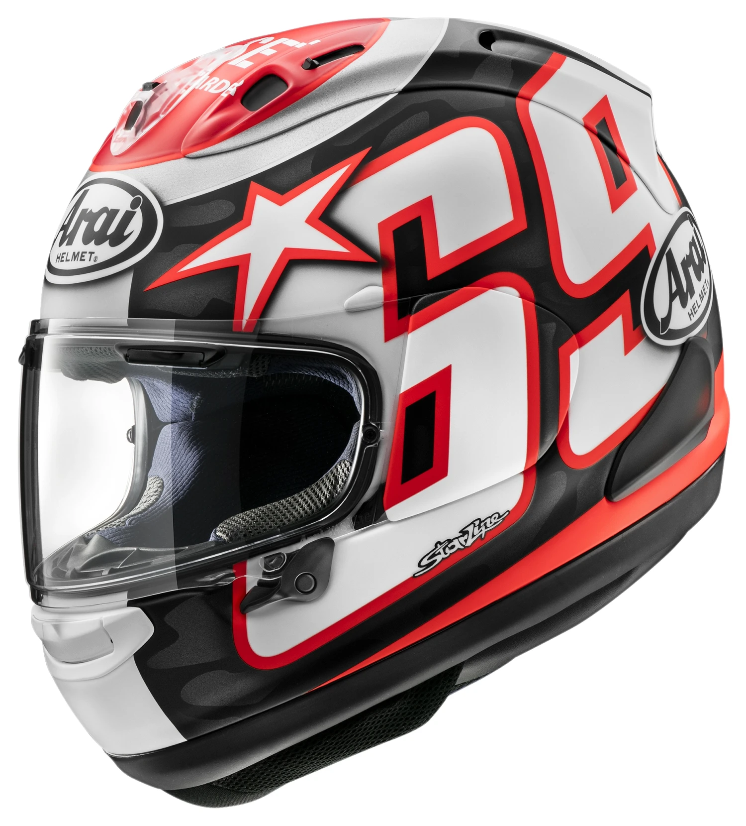 Arai Corsair-X Nicky Reset Helmet 1 Arai Corsair-X Nicky Reset Helmet
