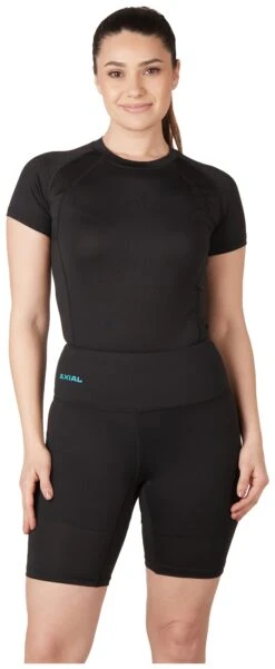 AXIAL Base Women's Shorts 5 AXIAL Base Women's Shorts -Motorcycle Equipment Store axial base womens shorts black 2