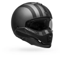 Bell Helmets Bell Broozer Free Ride Helmet -Motorcycle Equipment Store bell broozer free ride helmet grey black 2