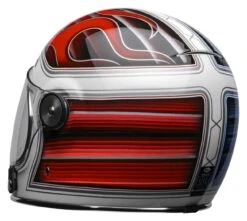 Bell Helmets Bell Bullitt Barracuda SE Helmet 10 Bell Helmets Bell Bullitt Barracuda SE Helmet -Motorcycle Equipment Store bell bullitt barracuda se helmet red white blue 4