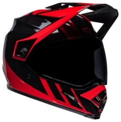 Bell Helmets Bell MX-9 Adventure Mips Dash Helmet -Motorcycle Equipment Store bell helmets mx9 adv mi dash black red 2