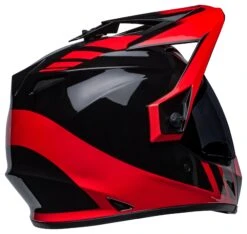 Bell Helmets Bell MX-9 Adventure Mips Dash Helmet -Motorcycle Equipment Store bell helmets mx9 adv mi dash black red 4