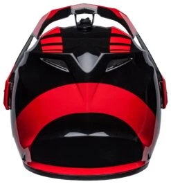 Bell Helmets Bell MX-9 Adventure Mips Dash Helmet -Motorcycle Equipment Store bell helmets mx9 adv mi dash black red 5
