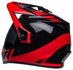Bell Helmets Bell MX-9 Adventure Mips Dash Helmet -Motorcycle Equipment Store bell helmets mx9 adv mi dash black red 6