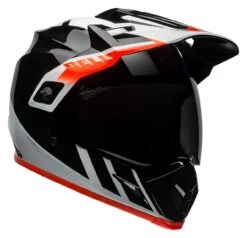 Bell Helmets Bell MX-9 Adventure Mips Dash Helmet -Motorcycle Equipment Store bell mx9 adventure mips dash helmet black white orange 2