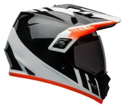Bell Helmets Bell MX-9 Adventure Mips Dash Helmet -Motorcycle Equipment Store bell mx9 adventure mips dash helmet black white orange 3