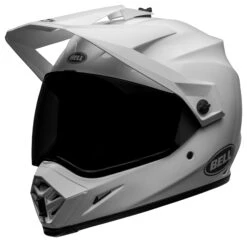 Bell Helmets Bell MX-9 Adventure Mips Helmet -Motorcycle Equipment Store bell mx9 adventure mips helmet white