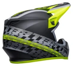 Bell Helmets Bell MX-9 Mips Offset Helmet 24 Bell Helmets Bell MX-9 Mips Offset Helmet -Motorcycle Equipment Store bell mx9 mips offset helmet black hi viz yellow grey 4