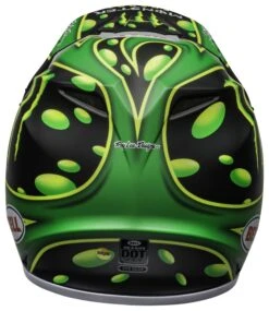 Bell Helmets Bell MX-9 Mips Showtime Helmet 14 Bell Helmets Bell MX-9 Mips Showtime Helmet -Motorcycle Equipment Store bell mx9 mips showtime helmet black green 5