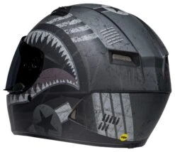 Bell Helmets Bell Qualifier DLX Mips Devil May Care Helmet -Motorcycle Equipment Store bell qualifier dlxmips devil may care helmet black grey 2