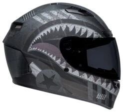 Bell Helmets Bell Qualifier DLX Mips Devil May Care Helmet -Motorcycle Equipment Store bell qualifier dlxmips devil may care helmet black grey 5