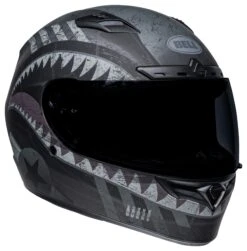 Bell Helmets Bell Qualifier DLX Mips Devil May Care Helmet -Motorcycle Equipment Store bell qualifier dlxmips devil may care helmet black grey 6