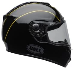 Bell Helmets Bell SRT Buster Helmet -Motorcycle Equipment Store bell srt buster helmet black yellow grey 3
