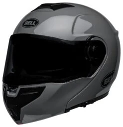 Bell Helmets Bell SRT Modular Helmet -Motorcycle Equipment Store bell srt modular helmet gray nardo grey