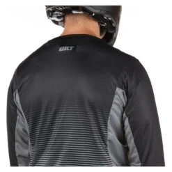 BILT Lux Rush Jersey 19 BILT Lux Rush Jersey -Motorcycle Equipment Store bilt lux rush jersey black grey 3