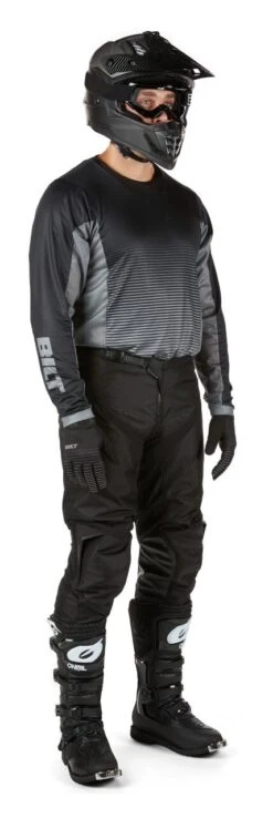 BILT Lux Rush Jersey 22 BILT Lux Rush Jersey -Motorcycle Equipment Store bilt lux rush jersey black grey 6