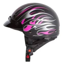 BILT Phoenix Women's Helmet -Motorcycle Equipment Store bilt phoenix womens helmet matte black pink 5
