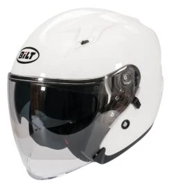 BILT Route Helmet -Motorcycle Equipment Store bilt route helmet white