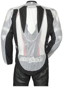 Cortech Road Race Rainsuit Jacket -Motorcycle Equipment Store cortech road race rainsuit jacket clear 2