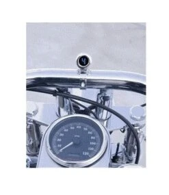 Dakota Digital 1000 Series Gear Indicator -Motorcycle Equipment Store dakota digital1000 series gear indicator chrome housing blue display 3