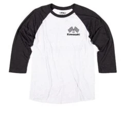 Factory Effex Kawasaki Finish Line Baseball T-Shirt