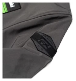 Factory Effex Kawasaki Soft Shell Jacket -Motorcycle Equipment Store factory effex kawasaki soft shell jacket grey 3