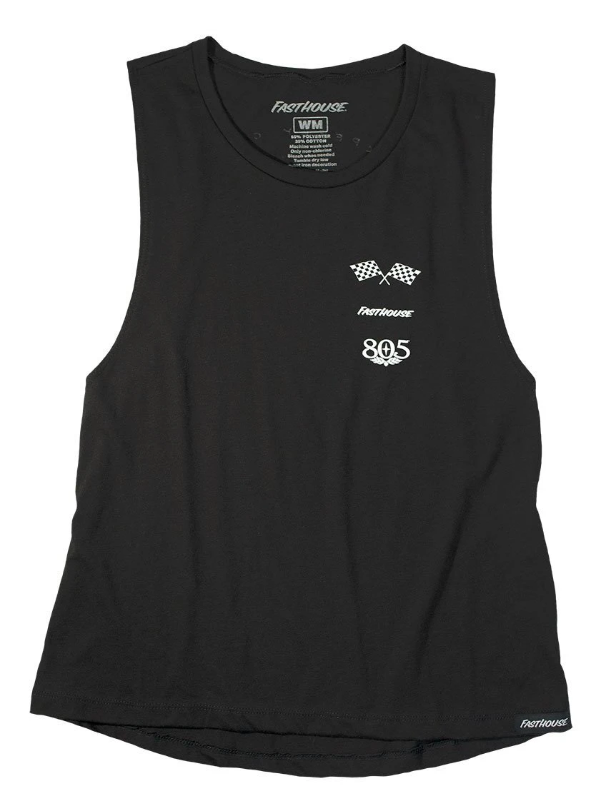 Fasthouse 805 Prime Women's Muscle Tank Top 1 Fasthouse 805 Prime Women's Muscle Tank Top