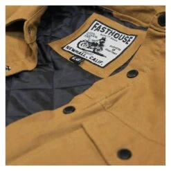 Fasthouse Elysian Quilted Flannel 34 Fasthouse Elysian Quilted Flannel -Motorcycle Equipment Store fasthouse elysian quilted flannel tobacco tobacco 3