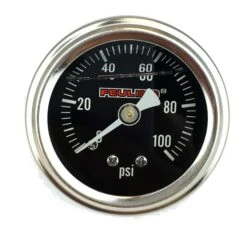 Feuling Liquid Filled Rear Port Oil Pressure Gauge