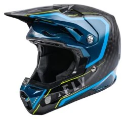 Fly Racing Formula Axon Helmet -Motorcycle Equipment Store fly racing dirt formula axon helmet black grey blue