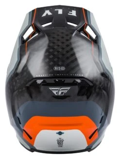 Fly Racing Formula Axon Helmet -Motorcycle Equipment Store fly racing dirt formula axon helmet black grey orange 1