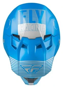 Fly Racing Formula CC Primary Helmet -Motorcycle Equipment Store fly racing dirt formula primary helmet blue grey 3