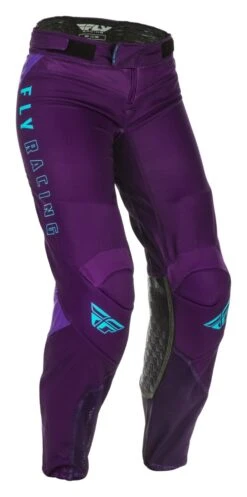 Fly Racing Lite Women's Pants -Motorcycle Equipment Store fly racing dirt lite womens pants purple blue