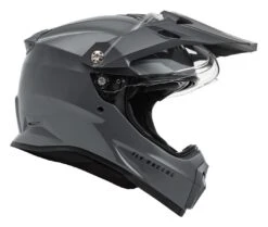 Fly Racing Trekker Helmet 26 Fly Racing Trekker Helmet -Motorcycle Equipment Store fly racing dirt trekker helmet grey 1