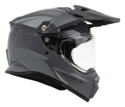 Fly Racing Trekker Helmet 27 Fly Racing Trekker Helmet -Motorcycle Equipment Store fly racing dirt trekker helmet grey 2