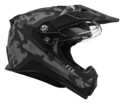 Fly Racing Trekker Pulse Helmet -Motorcycle Equipment Store fly racing dirt trekker pulse helmet black grey 6