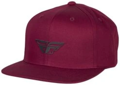 Fly Racing Weekender Hat -Motorcycle Equipment Store fly racing weekender hat red black