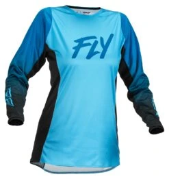 Fly Racing Women's Lite Jersey 12 Fly Racing Women's Lite Jersey -Motorcycle Equipment Store fly racing womens lite jersey blue black