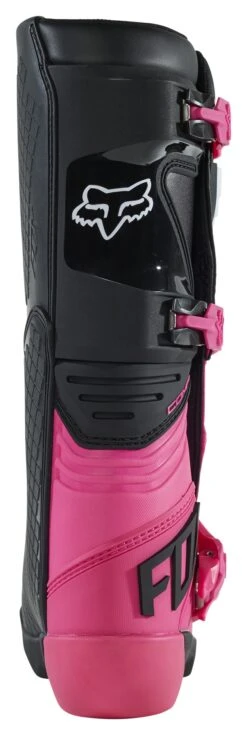 Fox Racing Competition Women's Boots -Motorcycle Equipment Store fox racing competition womens boots black pink 2