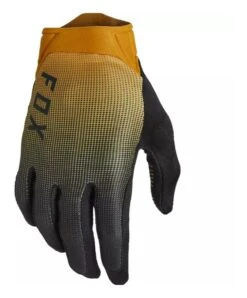 Fox Racing Flexair Ascent MTB Gloves -Motorcycle Equipment Store fox racing flexair ascent mtb gloves gold