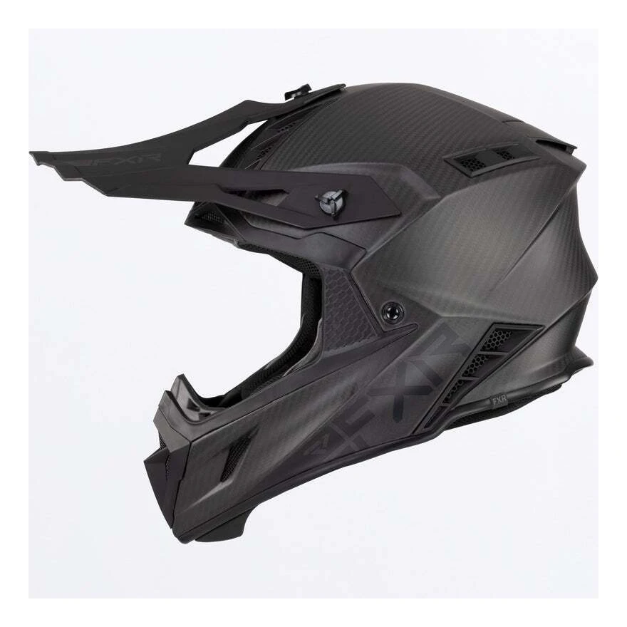 FXR Helium Carbon Helmet W/ D-Ring 2 FXR Helium Carbon Helmet W/ D-Ring - Image 2
