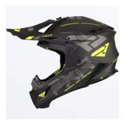 FXR Helium Carbon Helmet W/ D-Ring 16 FXR Helium Carbon Helmet W/ D-Ring -Motorcycle Equipment Store fxr helium carbon helmetw d ring hi viz charcoal 1